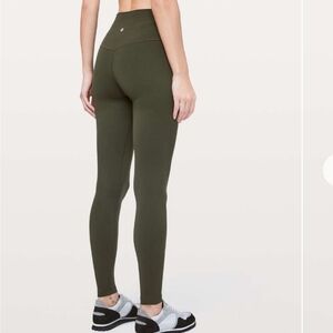 Lululemon Align Pant Dark Olive Green 2